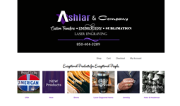 thumbnail of Ashlar and Company website